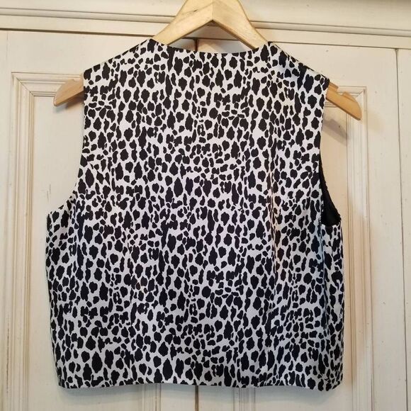 Peter Nygard Silk Vest / Sleeveless Blouse 6 - Picture 3 of 8